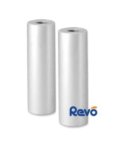 11.3" x 492' 2 mils fini clair brillant de REVO T14