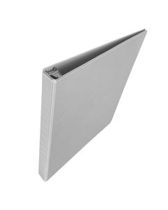 5/8" White Economy Value clearview "D" Binder 11"x81/2