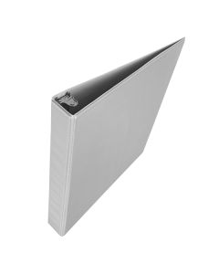 1" White Economy Value clearview "D" Binder 11"x8 1/2