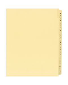 Litigation Tab Dividers *c* Buff "A-Z" 26th Cut