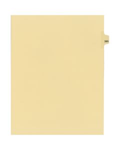 Litigation Tab Dividers *c* Buff #305