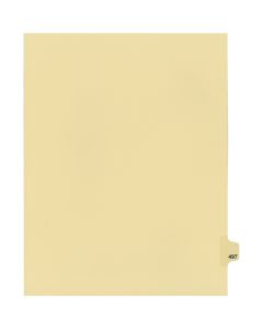 Litigation Tab Dividers *c* Buff #497