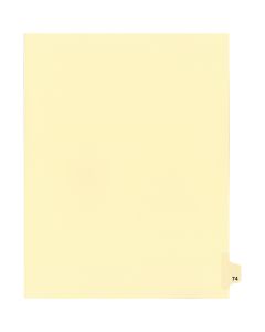 Litigation Tab Dividers Ivory #74