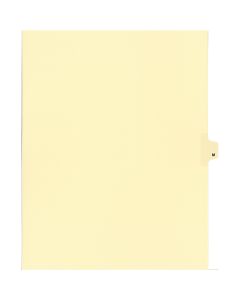 Litigation Tab Dividers Ivory "M"