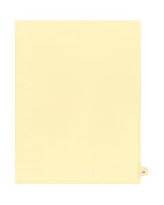 Onglets juridique Indiv Lettre 124 Coupe de 25 Manille