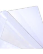 10m Clear Covers 8-1/2 x 11 square corners no tissue