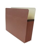 Tape Reinforced Vertical File Pocket 5.25"- Letter